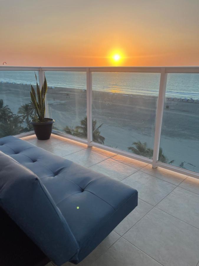 Luxury Apartment, Sector Morros, Vista Y Salida Al Mar Edificio Sunshine Cartagena Eksteriør bilde