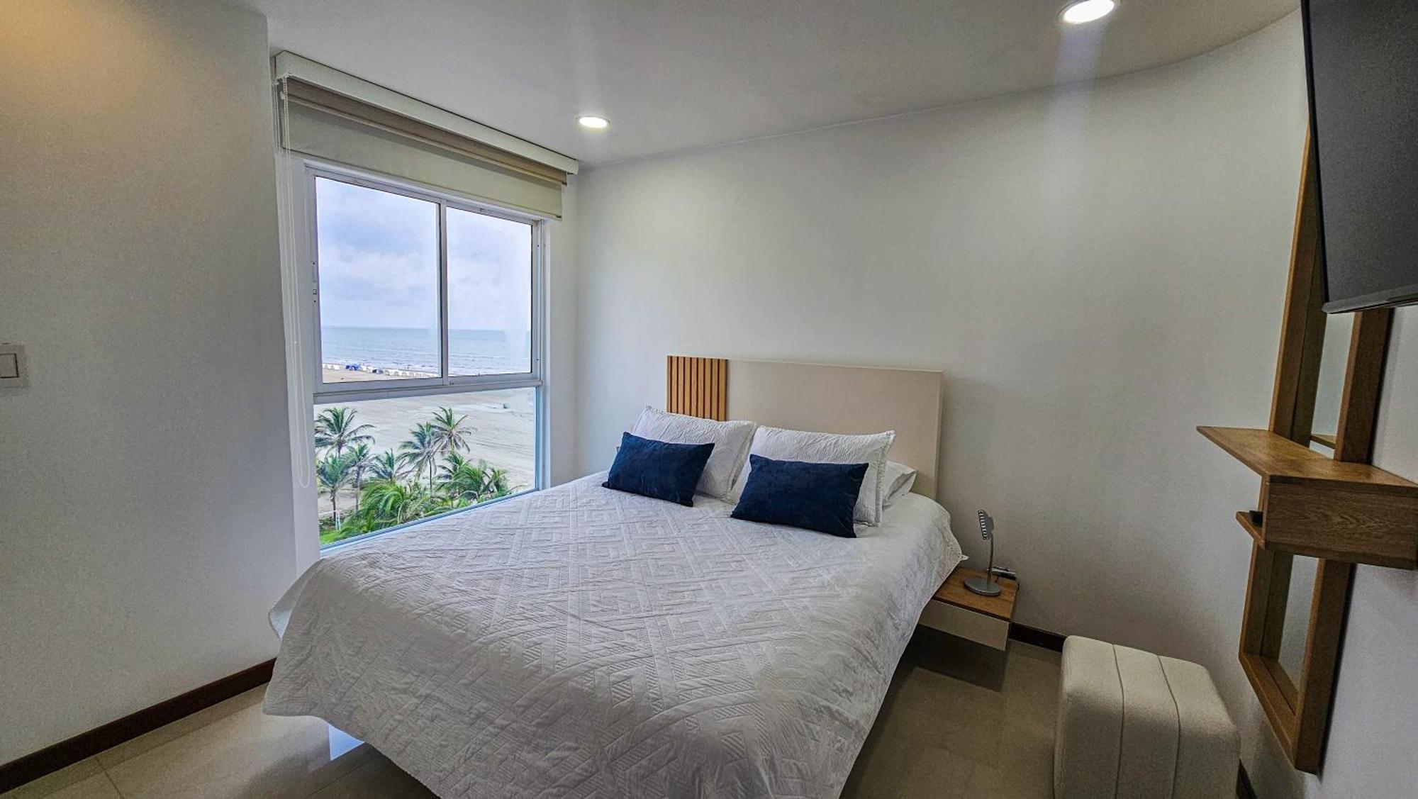 Luxury Apartment, Sector Morros, Vista Y Salida Al Mar Edificio Sunshine Cartagena Eksteriør bilde