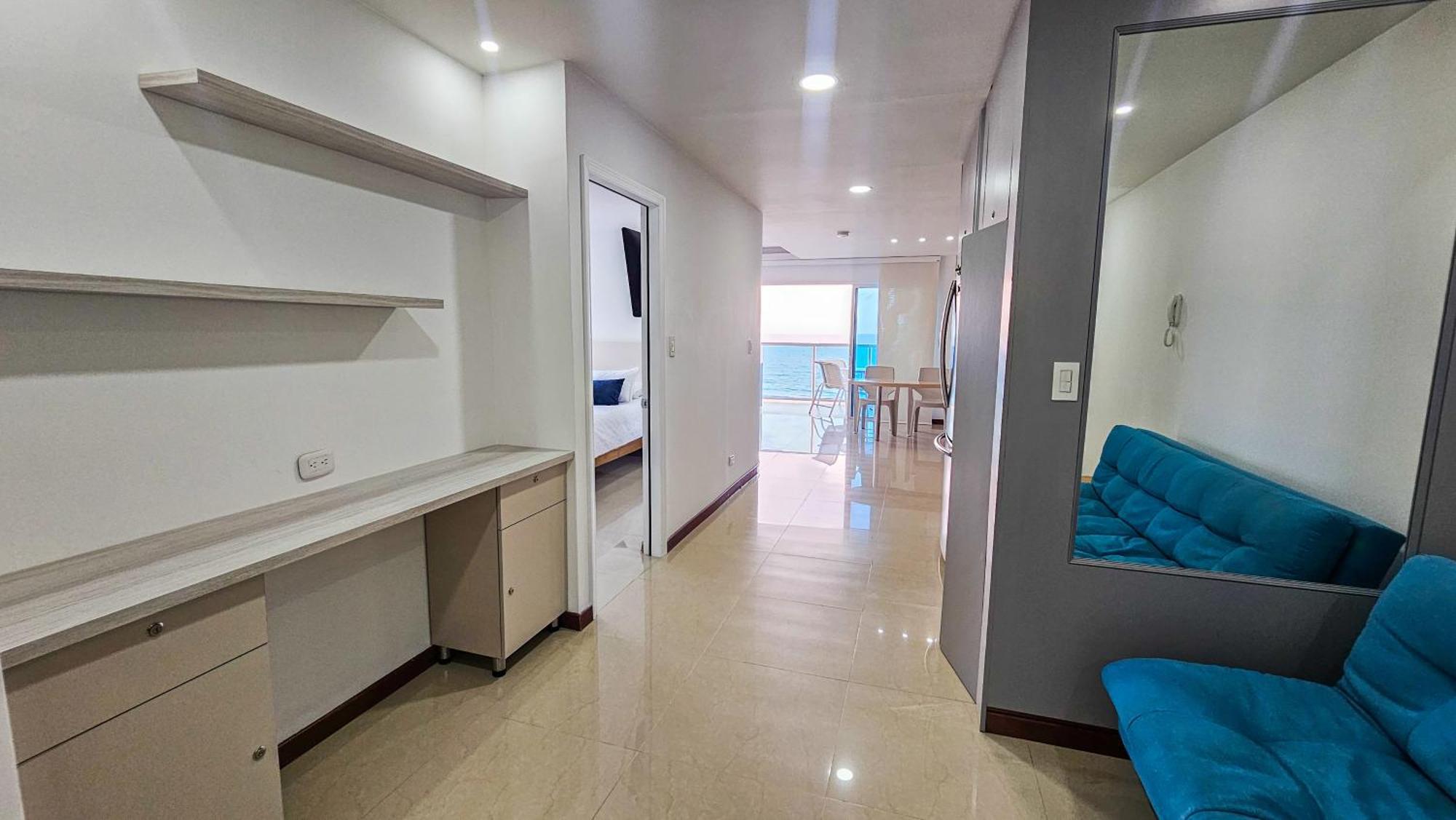 Luxury Apartment, Sector Morros, Vista Y Salida Al Mar Edificio Sunshine Cartagena Eksteriør bilde